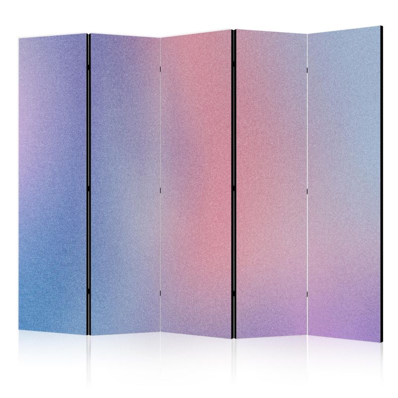 Parawan Muralo Akustyczny Różowo-Niebieski Przyćmiony Gradient 225x172cm 1 szt.