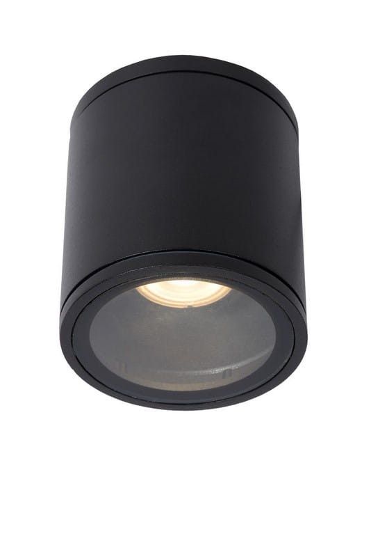 Spot Lucide Aven czarny hermetyczny 1 x GU10 x 50W IP65 wym: 9 x 9 cm - 1 szt.