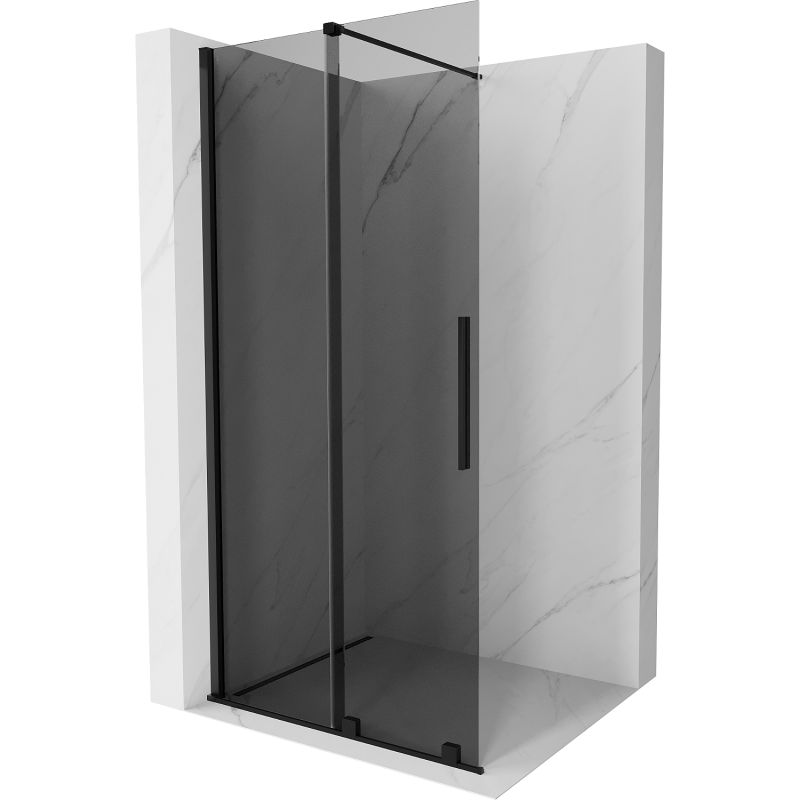 Ścianka prysznicowa walk-in Mexen Velar grafit czarna 75 x 200 cm 871-075-000-43-70 1 szt.