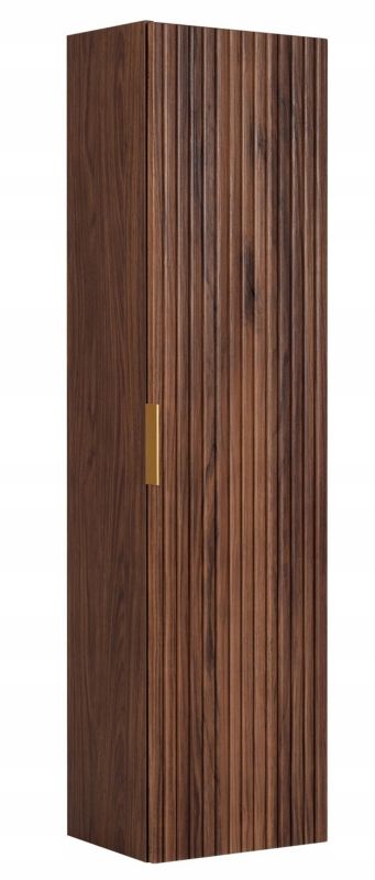 Słupek łazienkowy Furnidea 136 cm orzech ryflowany Flow 1 szt.