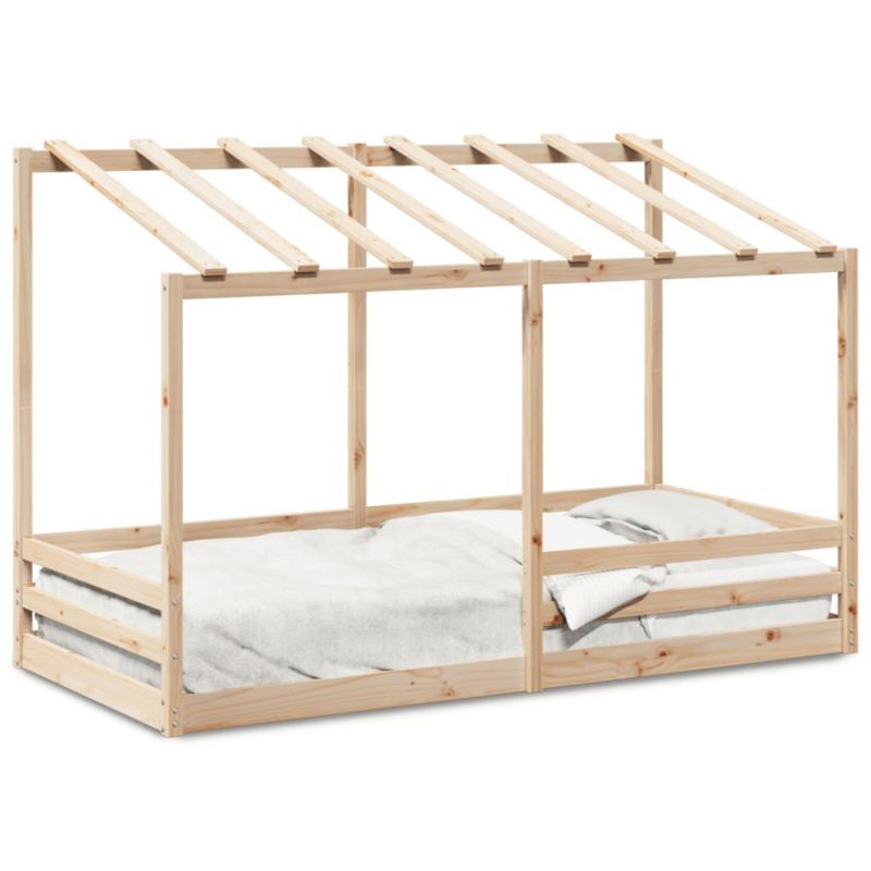 Łóżko drewniane WaszeMeble 100x200 cm sosnowa WM-846997 1 szt.