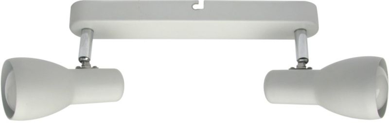 Oprawa sufitowa spot Candellux Picardo biały chromowany 2 x E14 x 40W IP20 wym: 36 x 6 cm - 1 szt.