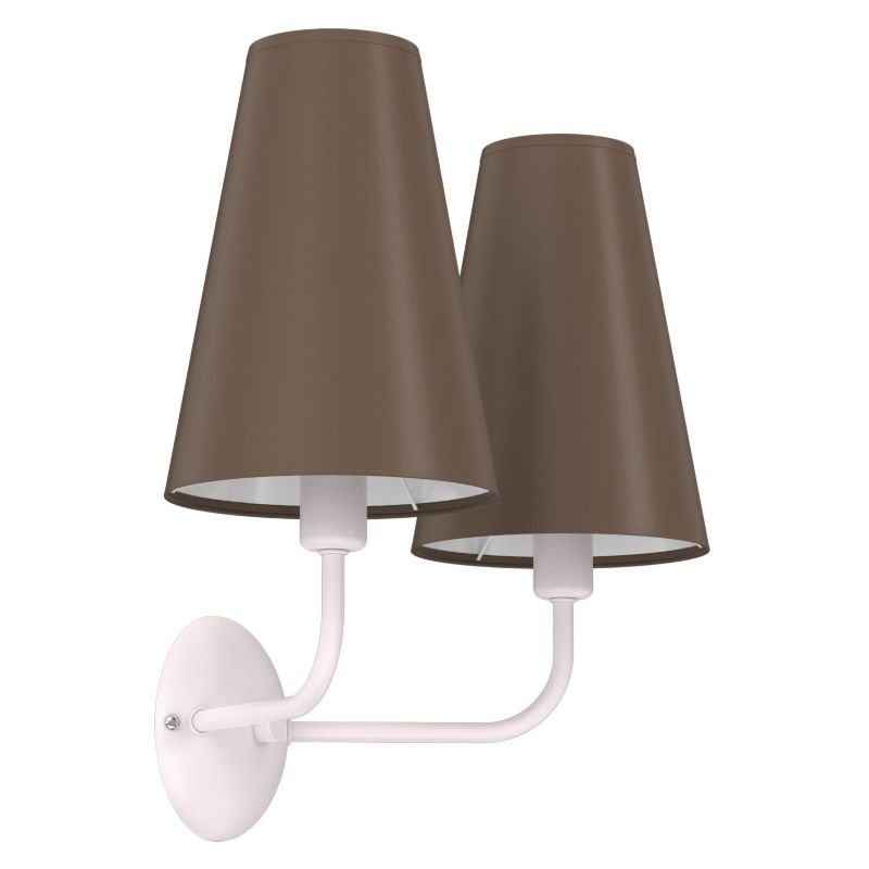 Kinkiet Luminex Tortola beżowy 2xE14x15W IP20 wym:36x36x22cm - 1 szt.