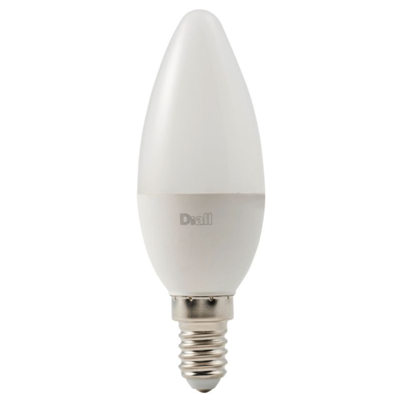 Żarówka LED Diall C35 E14 470 lm 4000 K
