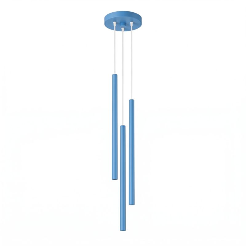 Lampa wisząca PASTELO 3P błękitna Sollux Lighting 1 szt.