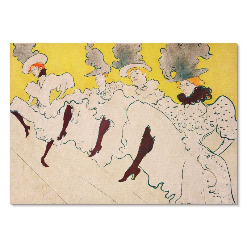 Obraz Plakat Canvas Tulup 84x59,4 cm (A1) Trupa Mademoiselle Do salonu, sypialni, biura 1 szt.