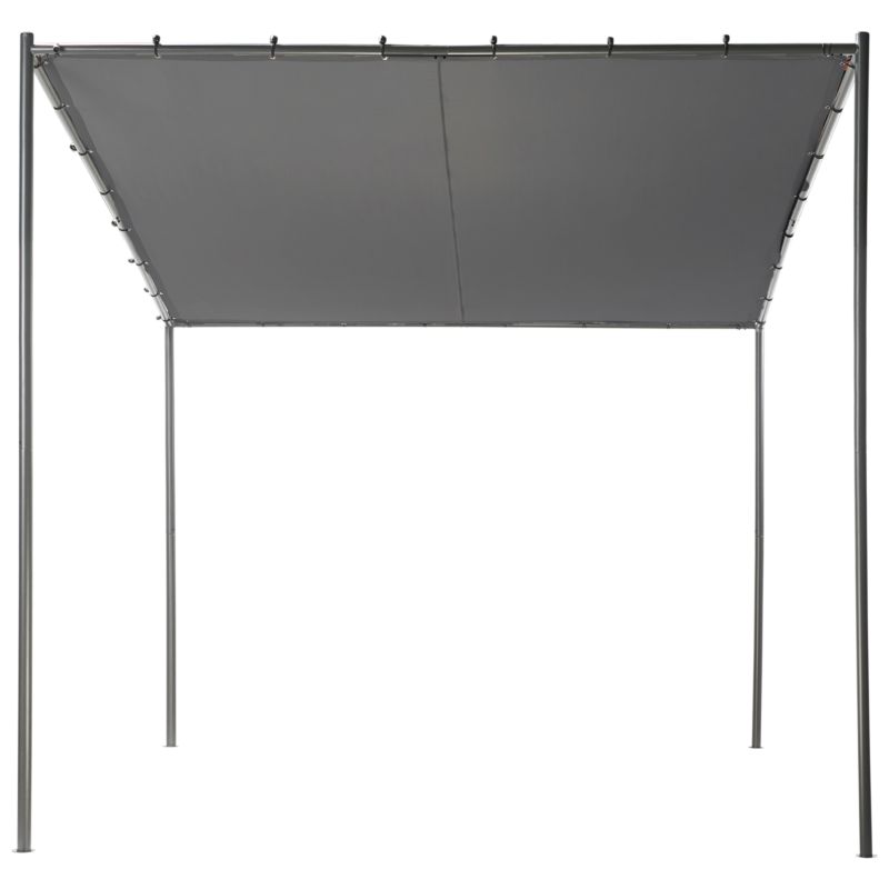 Pawilon ogrodowy Vimino Metal 282 cm 294 cm Ciemnoszary 1 szt.