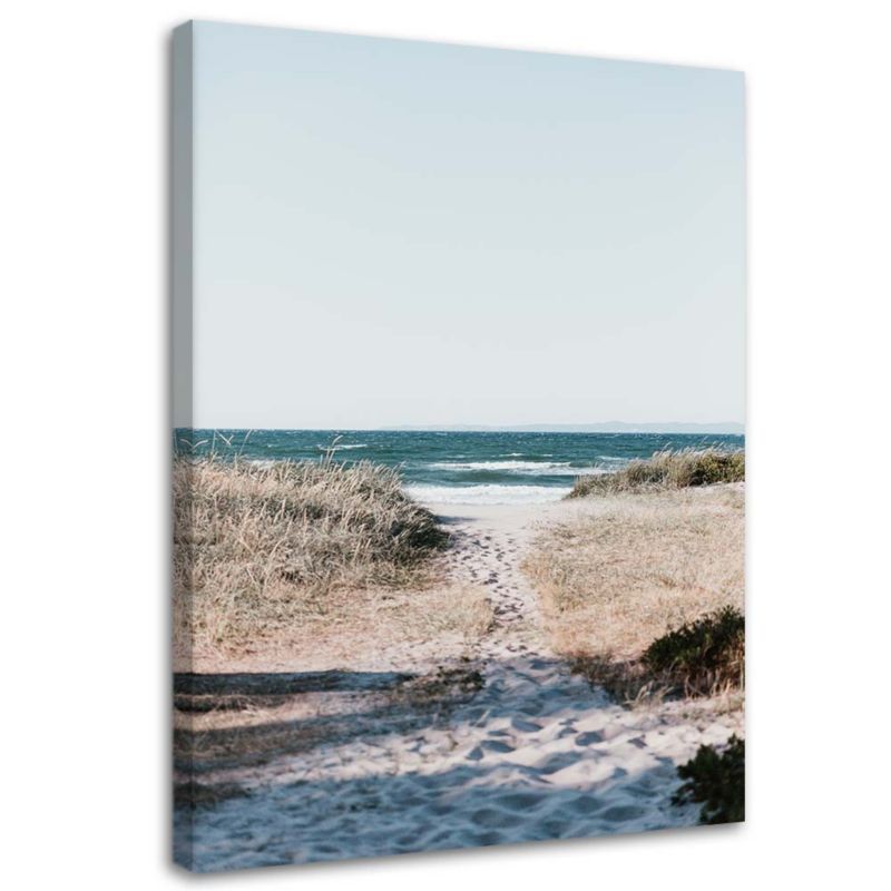 Obraz na płótnie Feeby Zejście na plażę 60x90cm 1szt