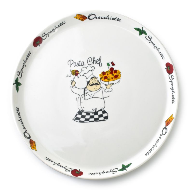 Talerz porcelanowy do pizzy AFFEKDESIGN Galla MONDEX 30 cm biały 1 szt.