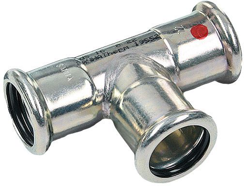 Trójnik redukcyjny stalowy Sanha 18 x 15 x 18 mm