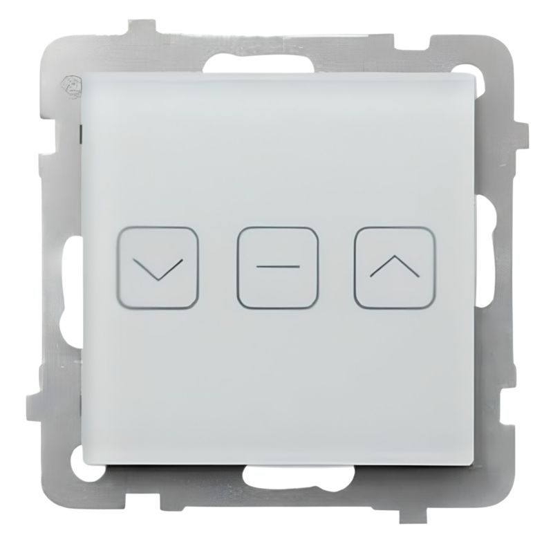 Łącznik Żaluzjowy Wi-Fi Ospel Sonata Touch Białe Szkło Szron Łpdt-7Rs/M/78 1szt.