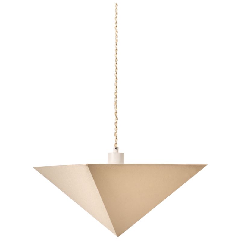 Lampa wisząca Dudo Beżowy 1 szt.