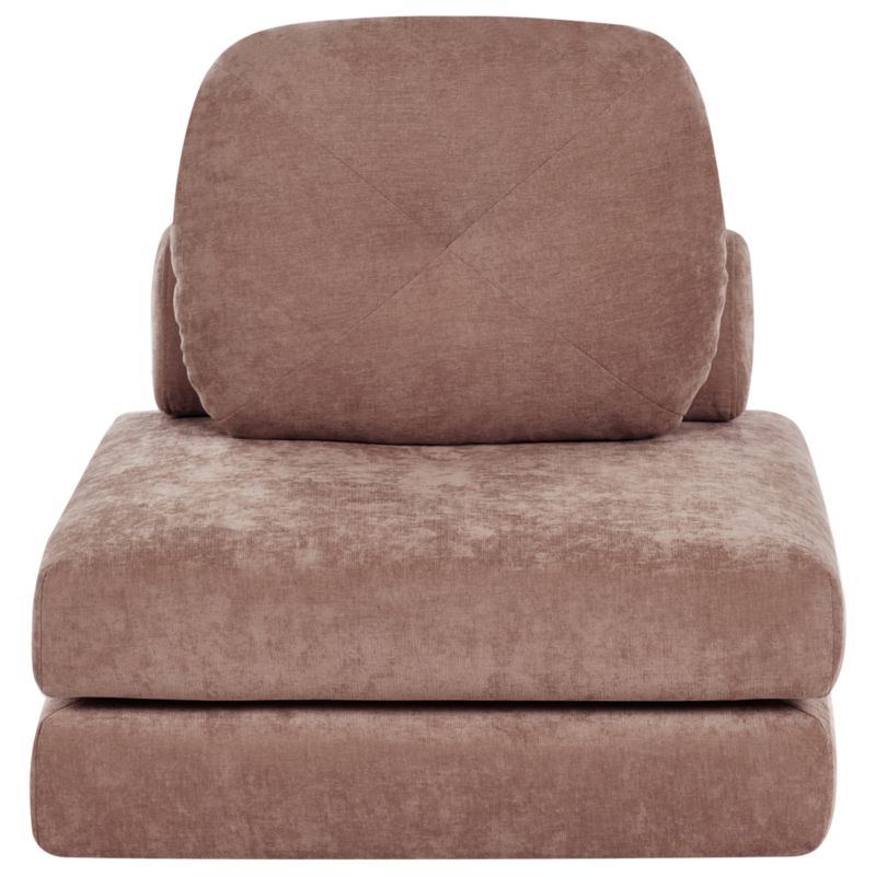 Sofa rozkładana jednoosobowa Olden Szenil Brązowy 1 szt.