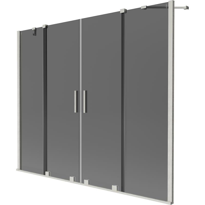 Parawan nawannowy ruchomy Mexen Velar grafit 180 x 150 cm 1 szt.
