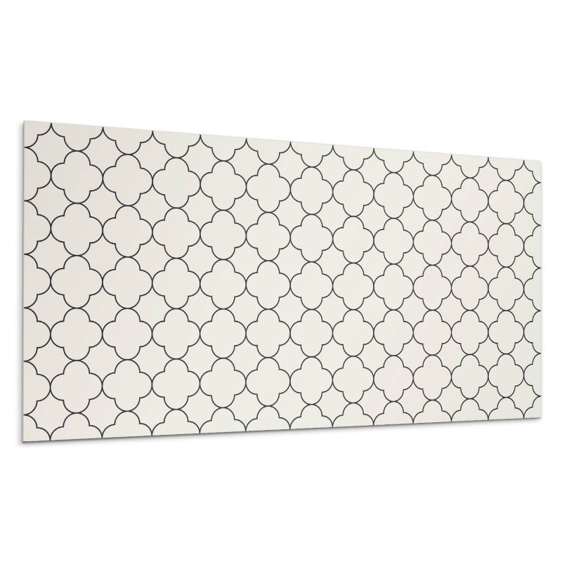 Panel samoprzylepny Wallfluent 100x50 cm Siatkowy motyw kwiatów 1 szt.