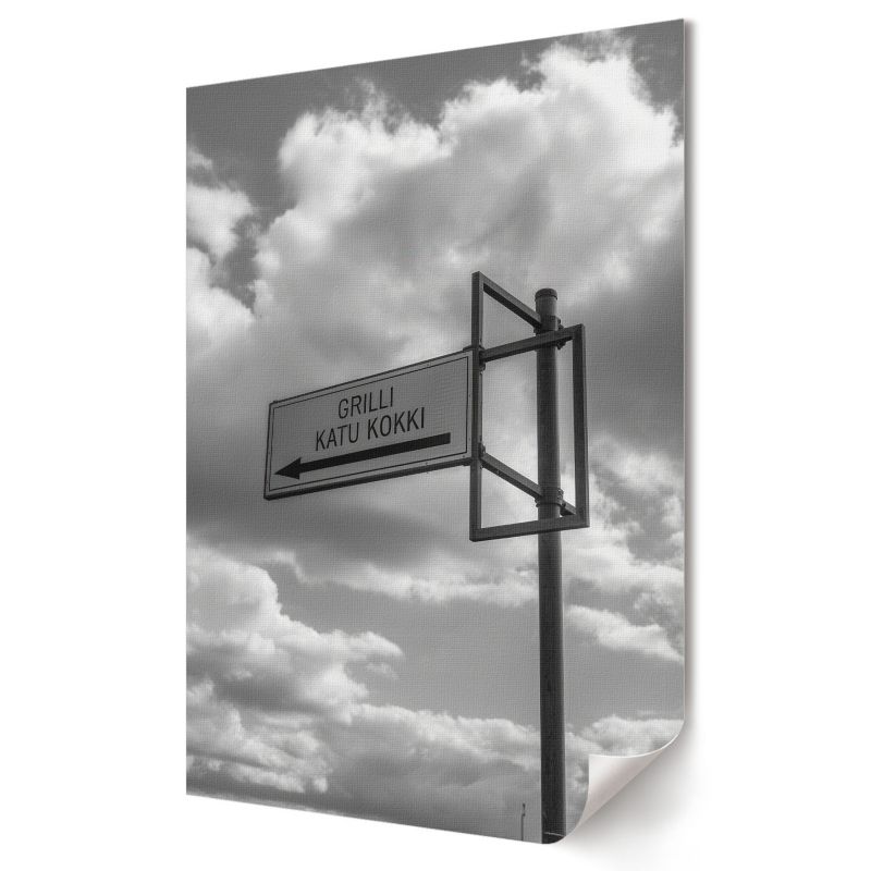 Plakat na płótnie Wallfluent Format A3 Minimalizm drogi Artysta Dr. Wo 1 szt.