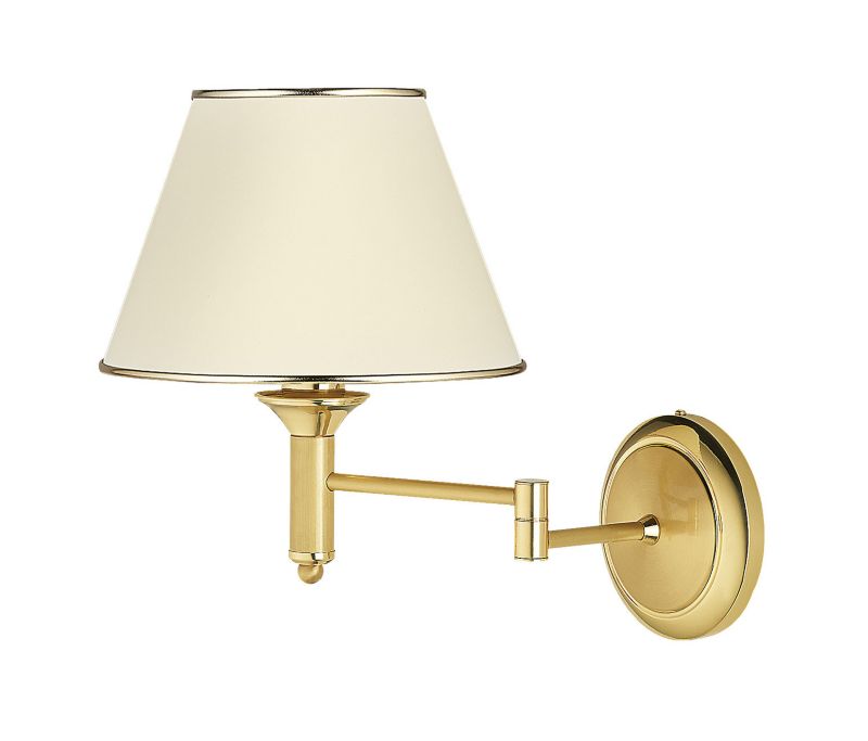 Kinkiet ścienny Jupiter CLASSIC mosiądz 1xE27x20W IP20 - 1 szt.