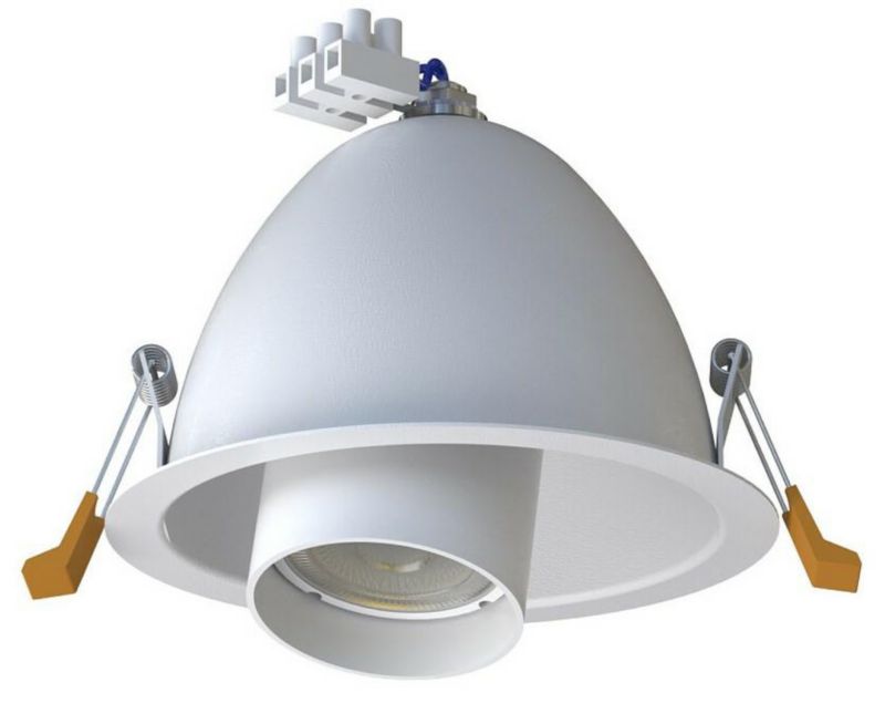 Oprawa sufitowa wpuszczana Nowodvorski Lighting Downlight biała ruchoma 1 x GU10 x 35W IP20 wym: 13,7 x 13,7 cm okrągła - 1 szt.