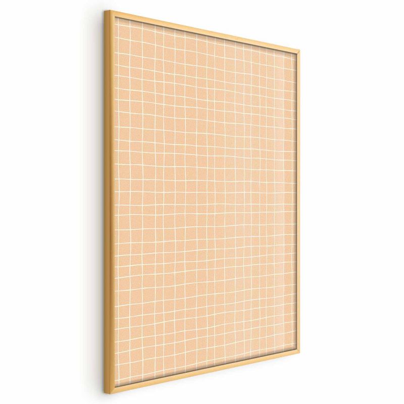 Plakat Artgeist Linie i szum 29,7x42 cm z ramą złotą 1 szt