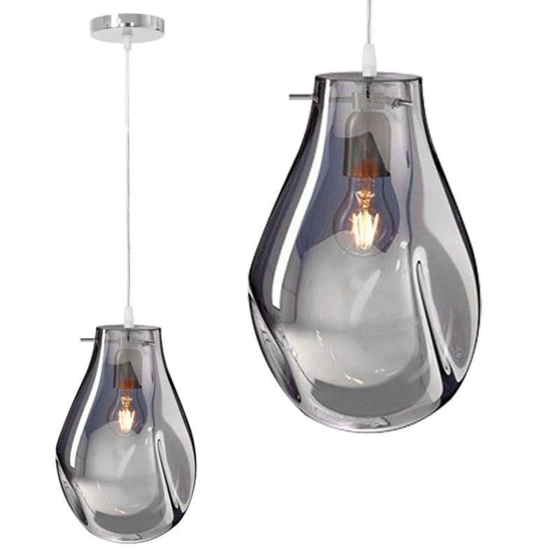 Lampa Sufitowa Wisząca Toolight App329-1Cp Szary