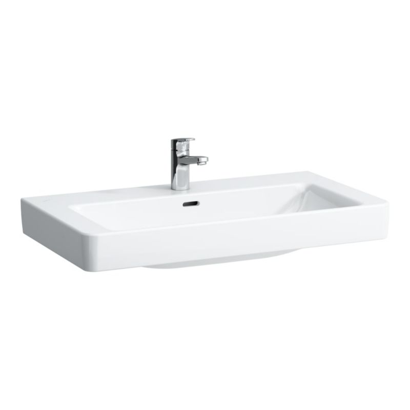 Umywalka ścienna Laufen Pro S 85x46 cm biała z przelewem 1 szt.
