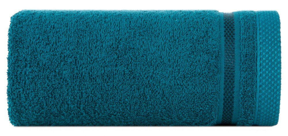Ręcznik 100x150 cm ABBEL turkusowy bawełniany frotte miękki i chłonny