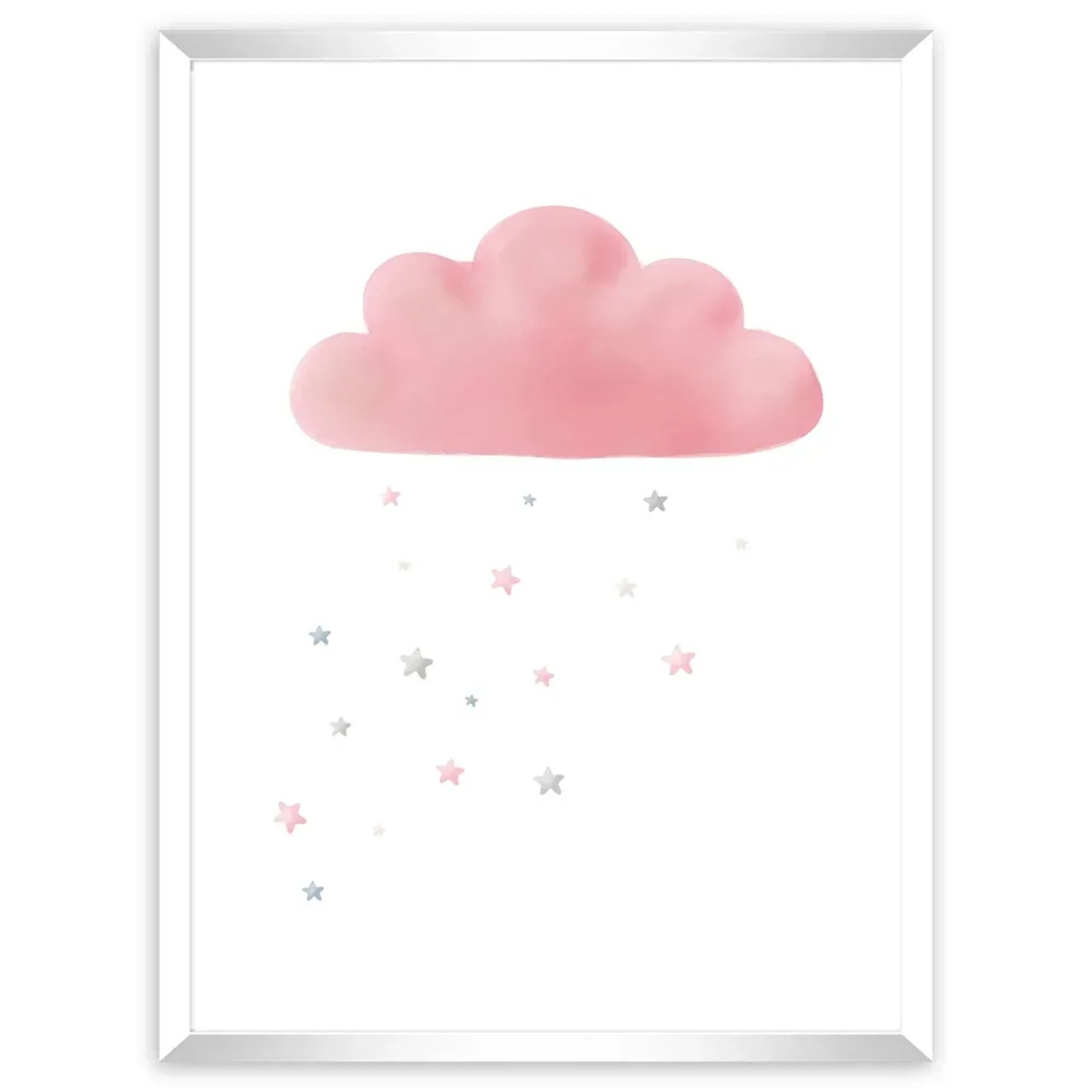 Obraz Modernpik FR121 PINK CLOUD do pokoju dziecka 30 cm x 40 cm