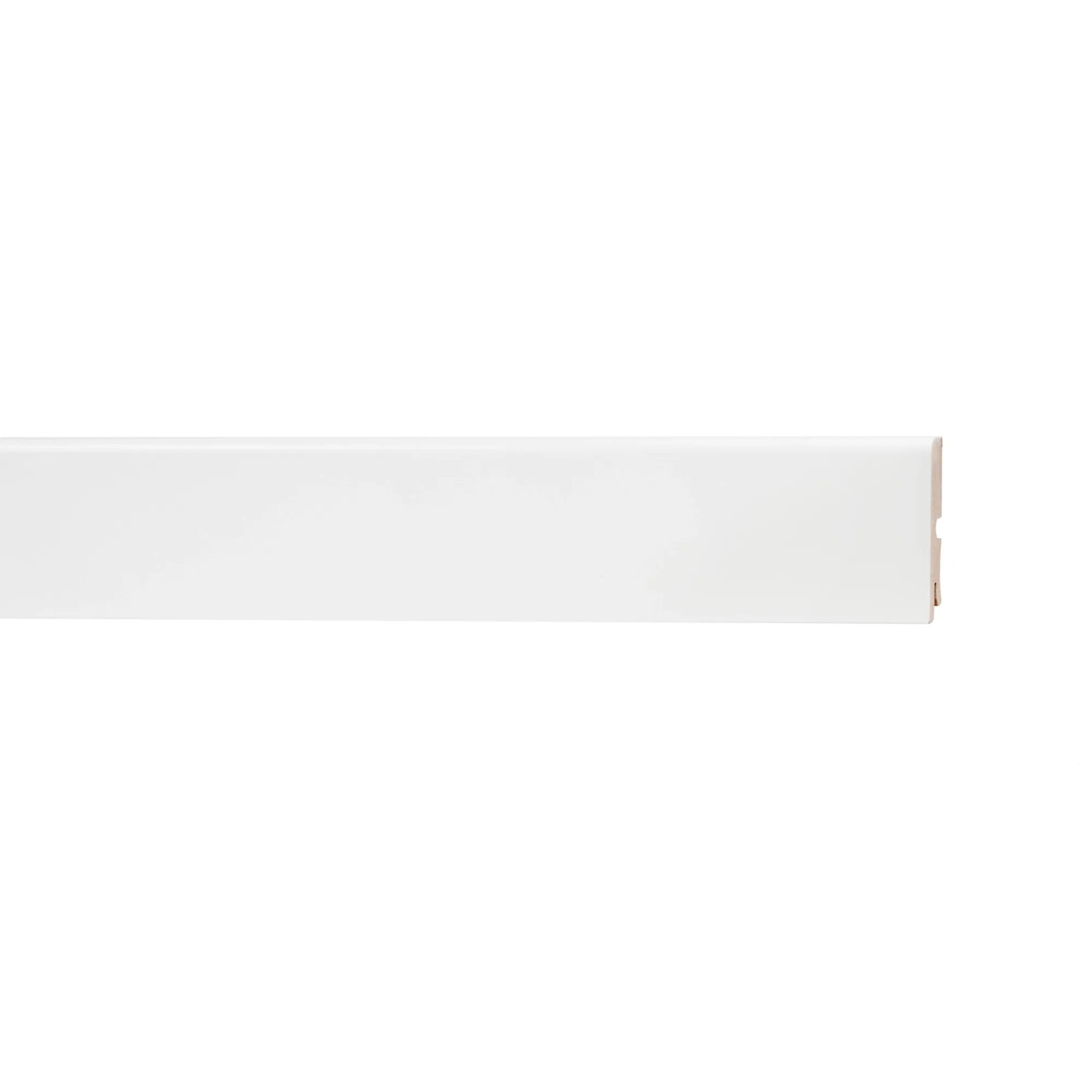 Foge Listwa przypodłogowa LB1, biały półmat 16 x 80 x 2000 mm