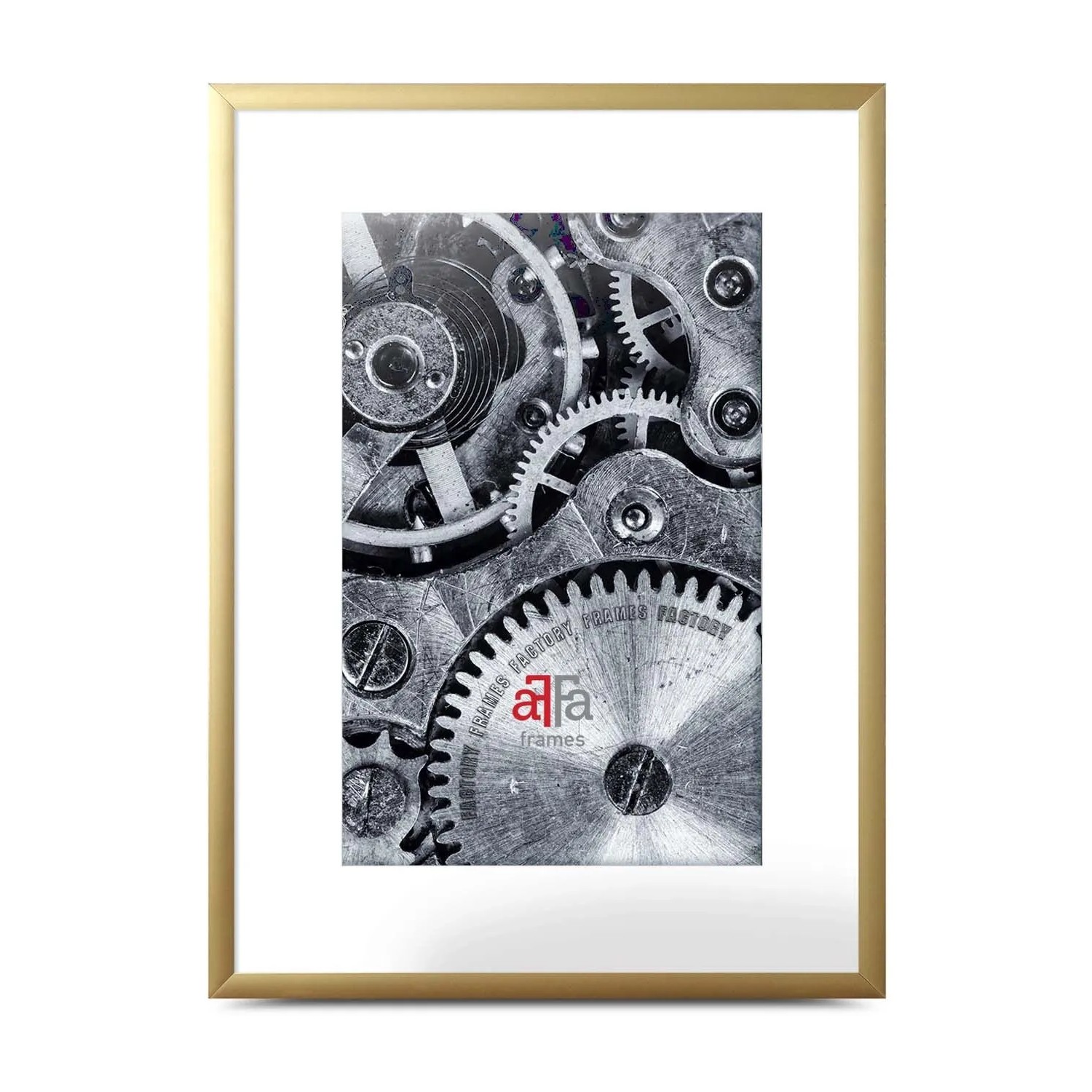 Frames Factory Fotorama ALU 42 x 59,4 cm złoto