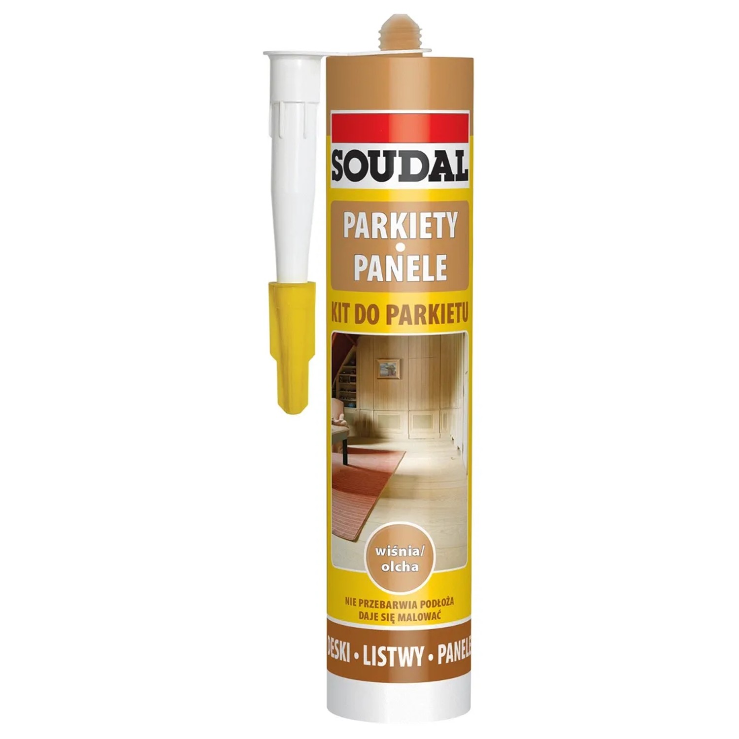 Soudal Kit do parkietu, kolor wiśnia, opak. 280 ml
