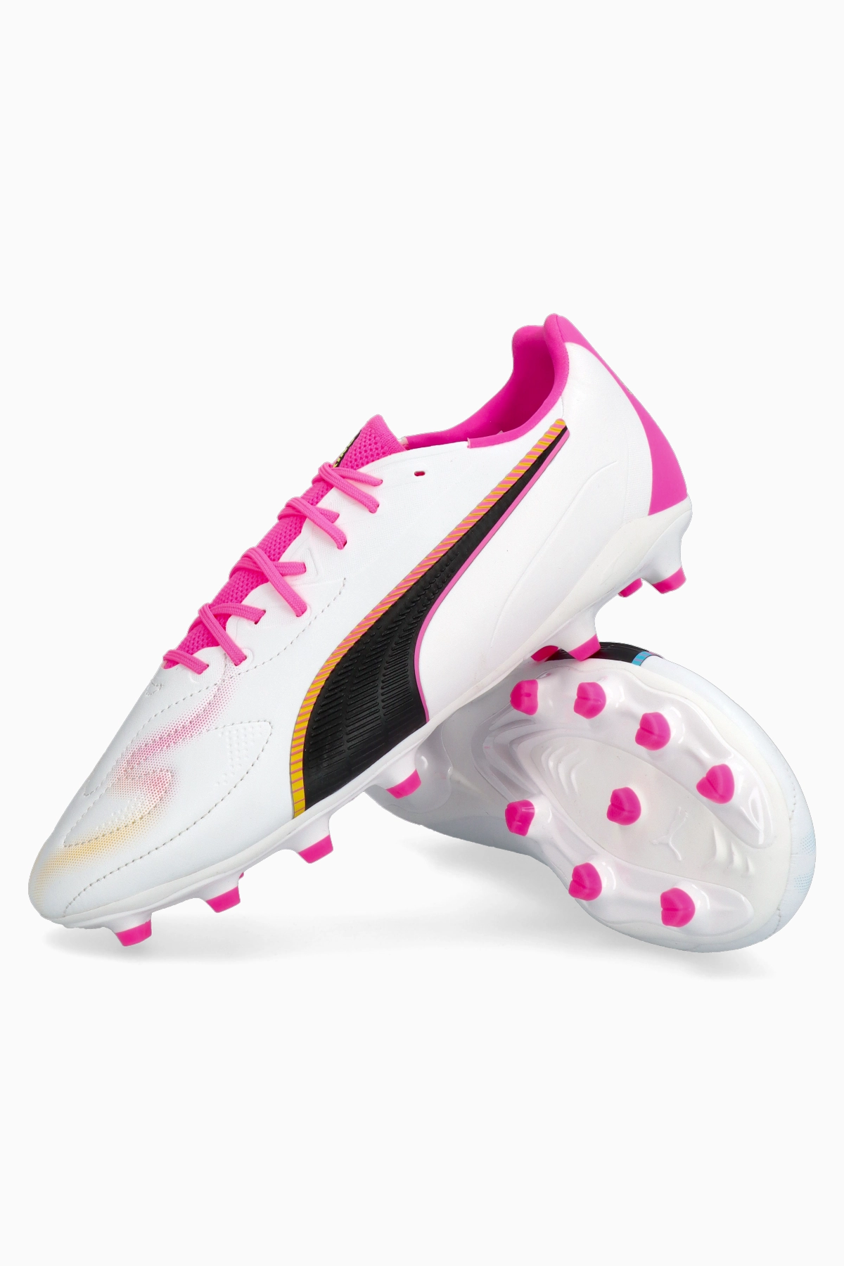 Korki Puma King 20 Match FG/AG Junior - Biały