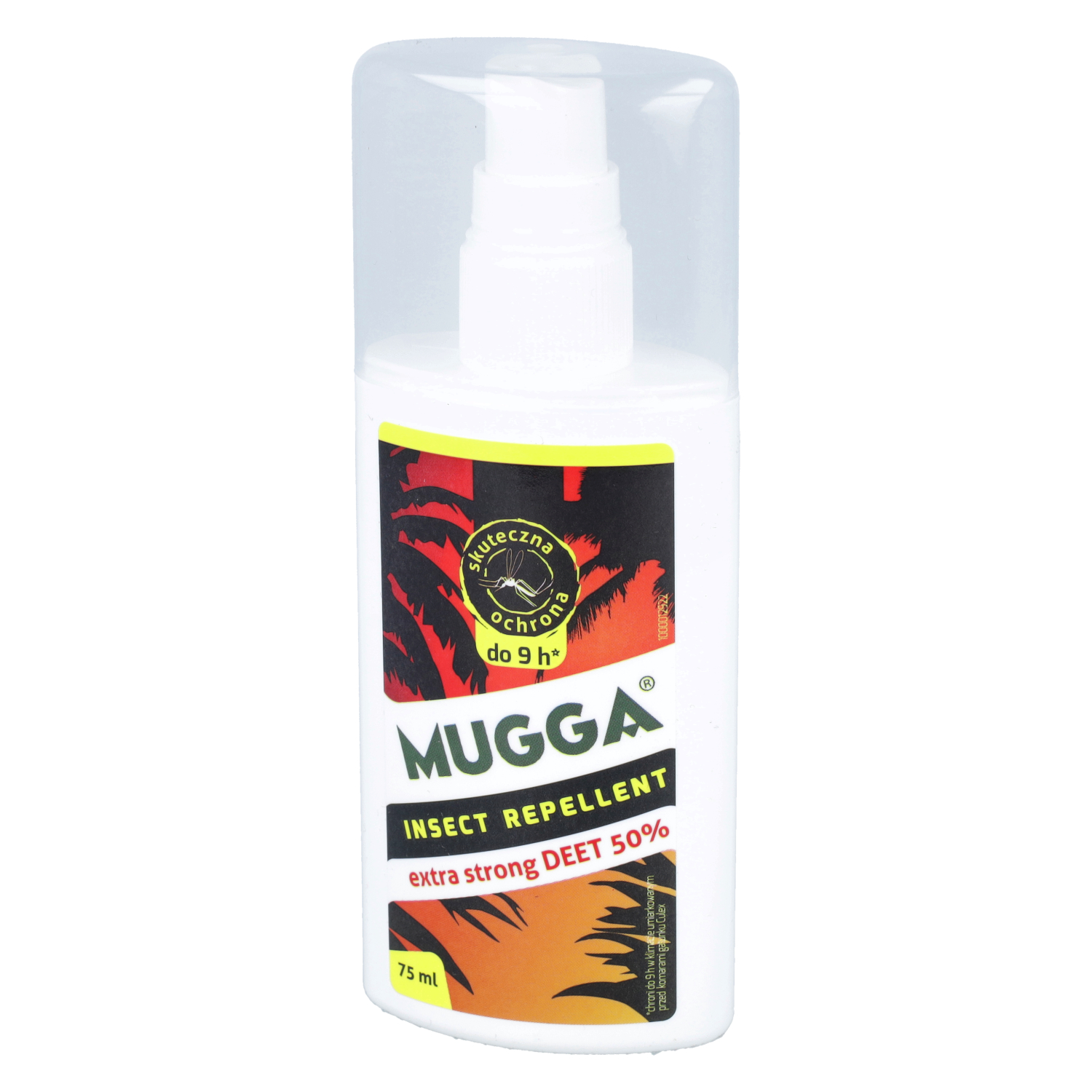 Mugga - preparat odstraszający owady, spray, 50% deet, 75 ml