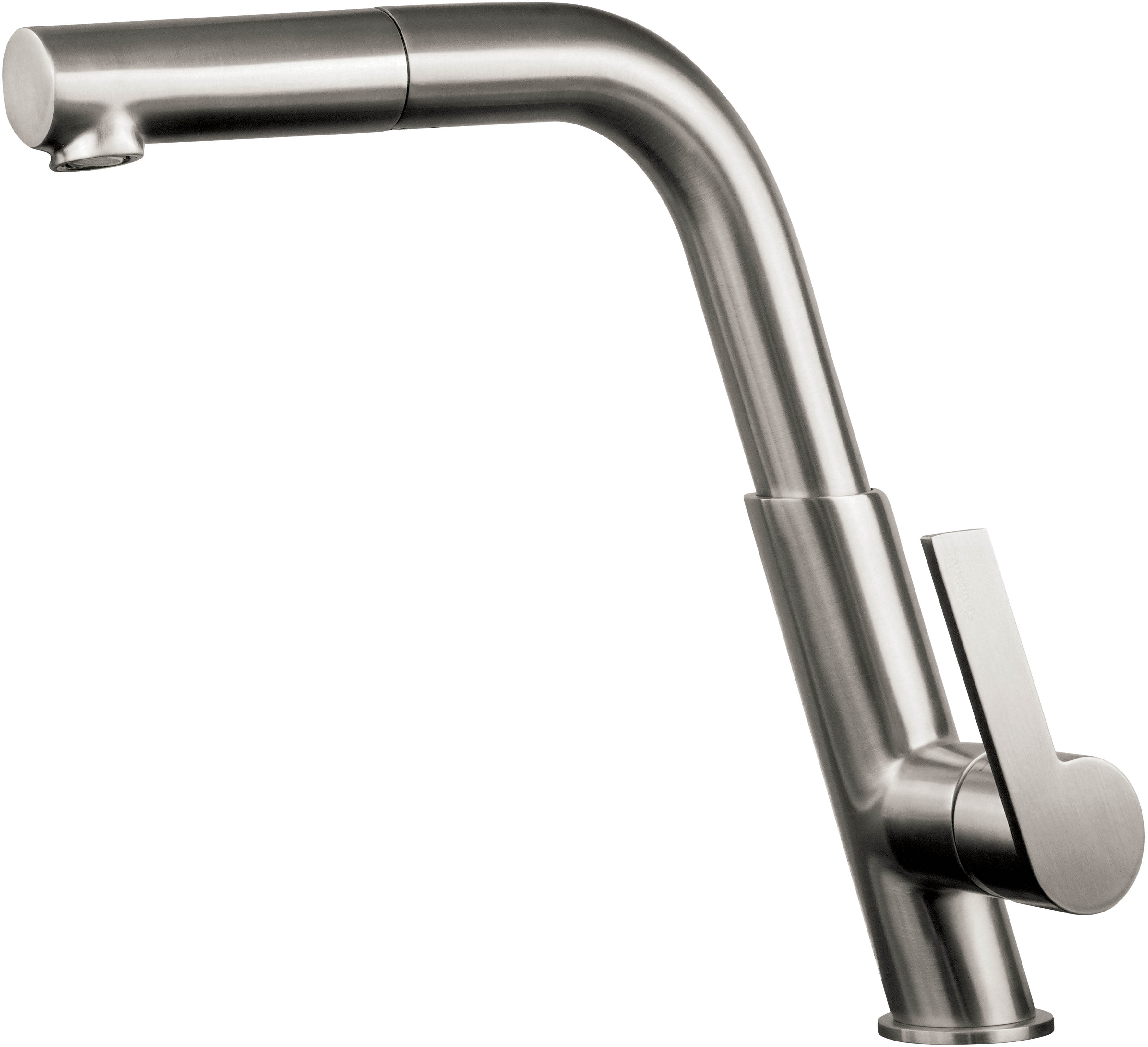 Deante Silia bateria kuchenna stojąca stal BQS_F73M - Wysyłka w 24h