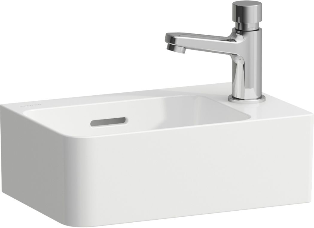 Laufen Val umywalka 34x22 cm prostokątna ścienna biała H8152800001061