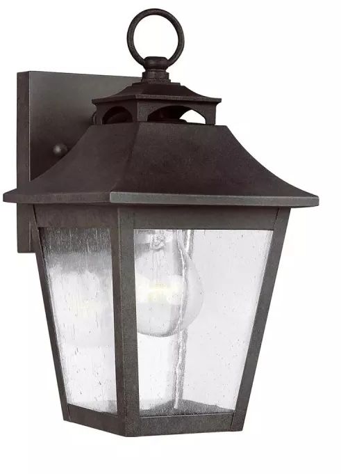 Elstead Lighting Galena kinkiet zewnętrzny 1x60 W brązowy FE-GALENA2-S-SBL