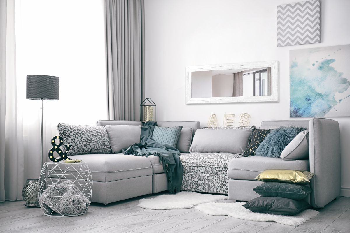Styler Jyvaskyla lustro 148x56 cm prostokątne rama białe drewno mat LU-12449