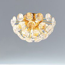 Globo Lighting Virina lampa podsufitowa 10x7 W złota 16047D