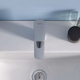 Duravit No.1 bateria umywalkowa stojąca Minus Flow chrom N11022001010