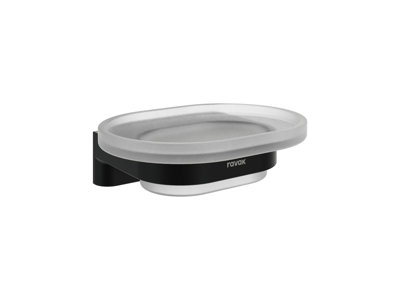 Ravak Chrome II mydelniczka ścienna czarna X07P1375