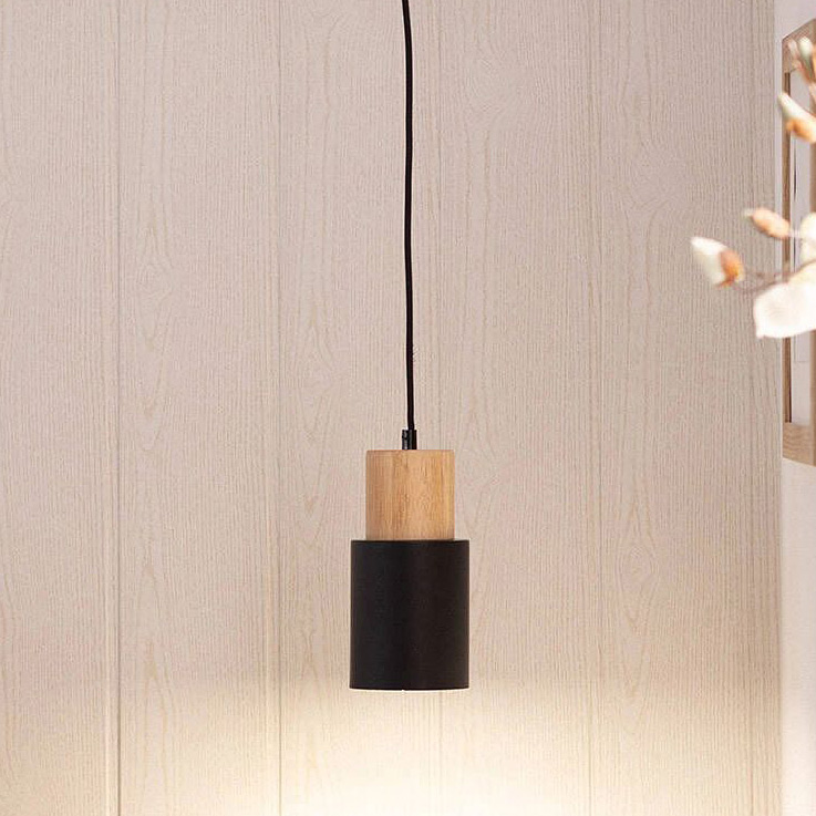 Abruzzo Vita lampa wisząca 1x20 W czarna ABR-ZE27-VITA-C