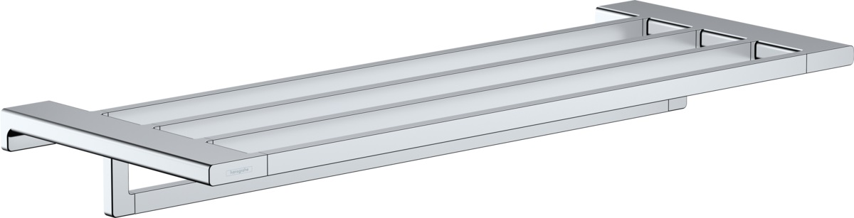 Hansgrohe AddStoris półka z wieszakiem na ręcznik chrom 41751000