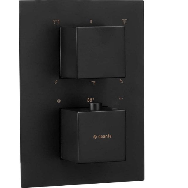 DEANTE Element zewnętrzny do BOXa termostatycznego THERM nero BXY_NEA