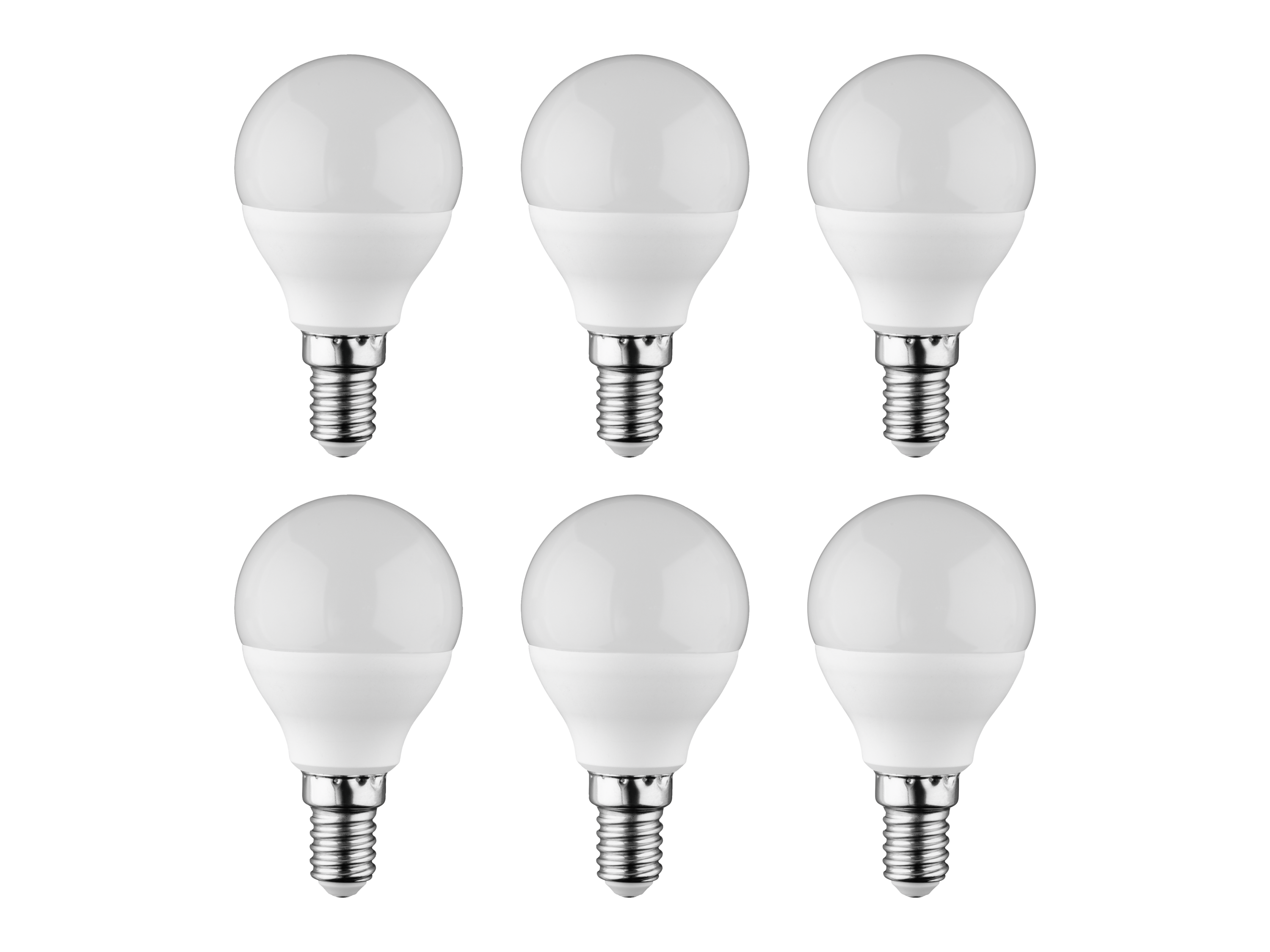 Livarno Home Żarówki Led, 6 sztuk Piłka E14