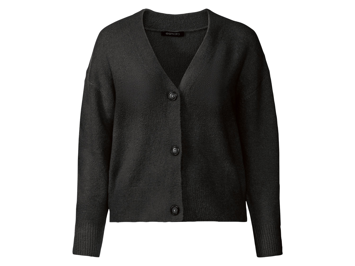 Esmara Kardigan damski XXL Czarny, XL 48-50