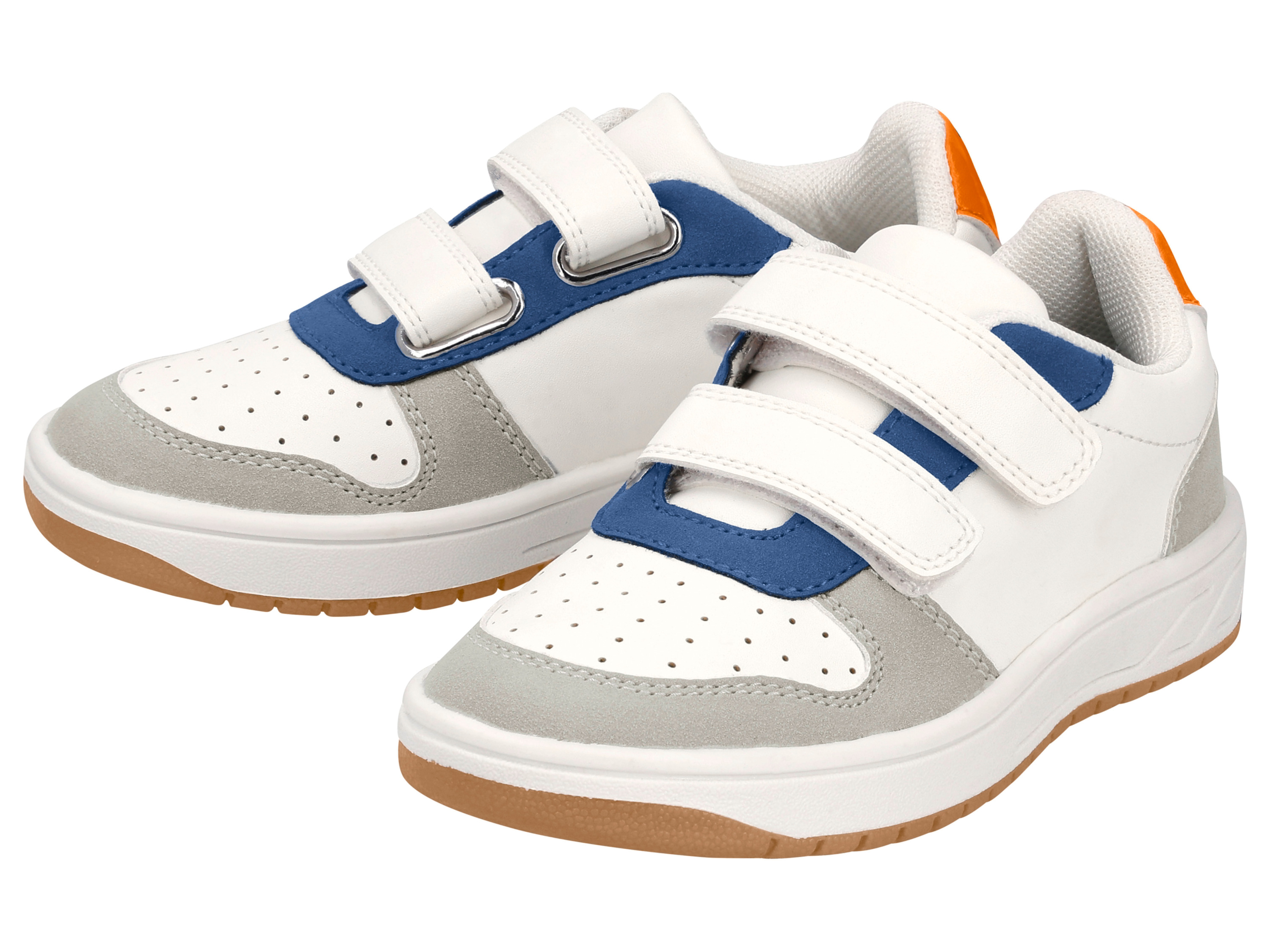Lupilu Buty sneakersy dziecięce Pomarańczowy/ szary/ niebieski, 30