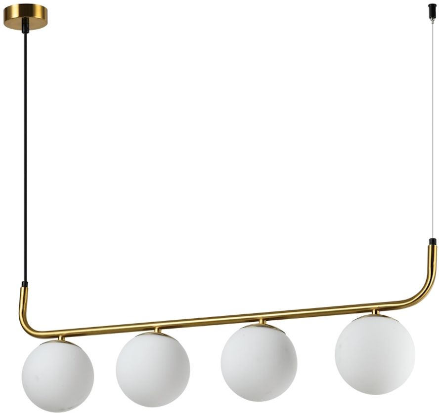 Darmowa Dostawa - Lampa wisząca 4x40 W złota Light Prestige Alisa LP0054LGD