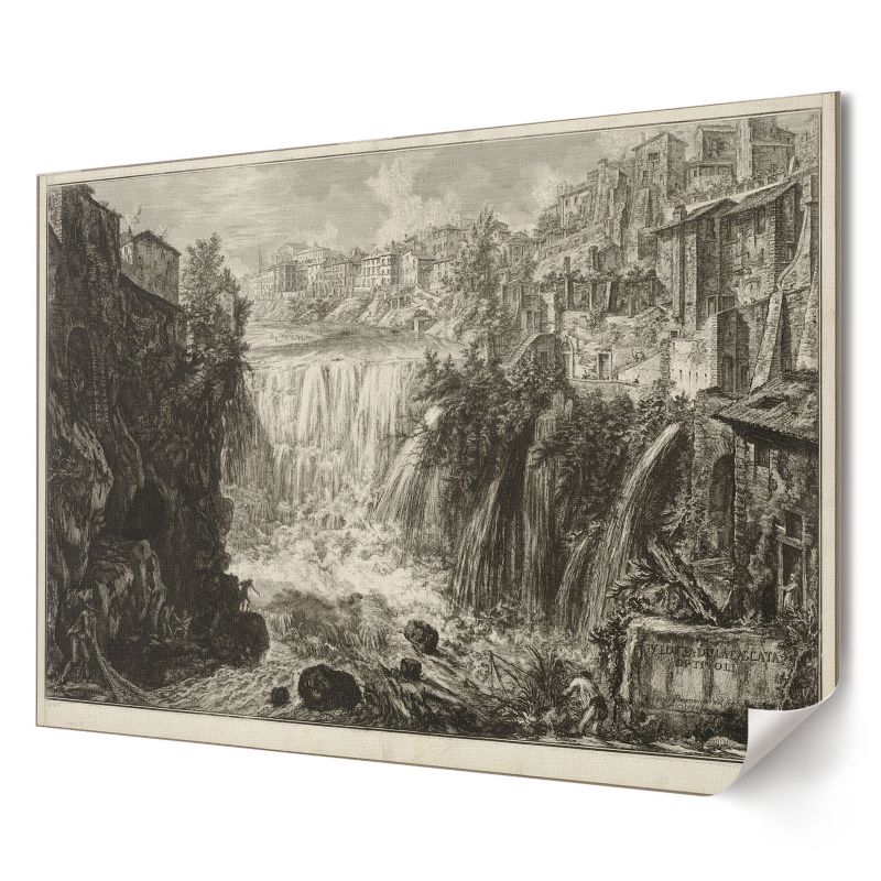 Plakat na ścianę Wallfluent Format A1 Wielka Kaskada Artysta Giovanni Battista Piranesi 1 szt.