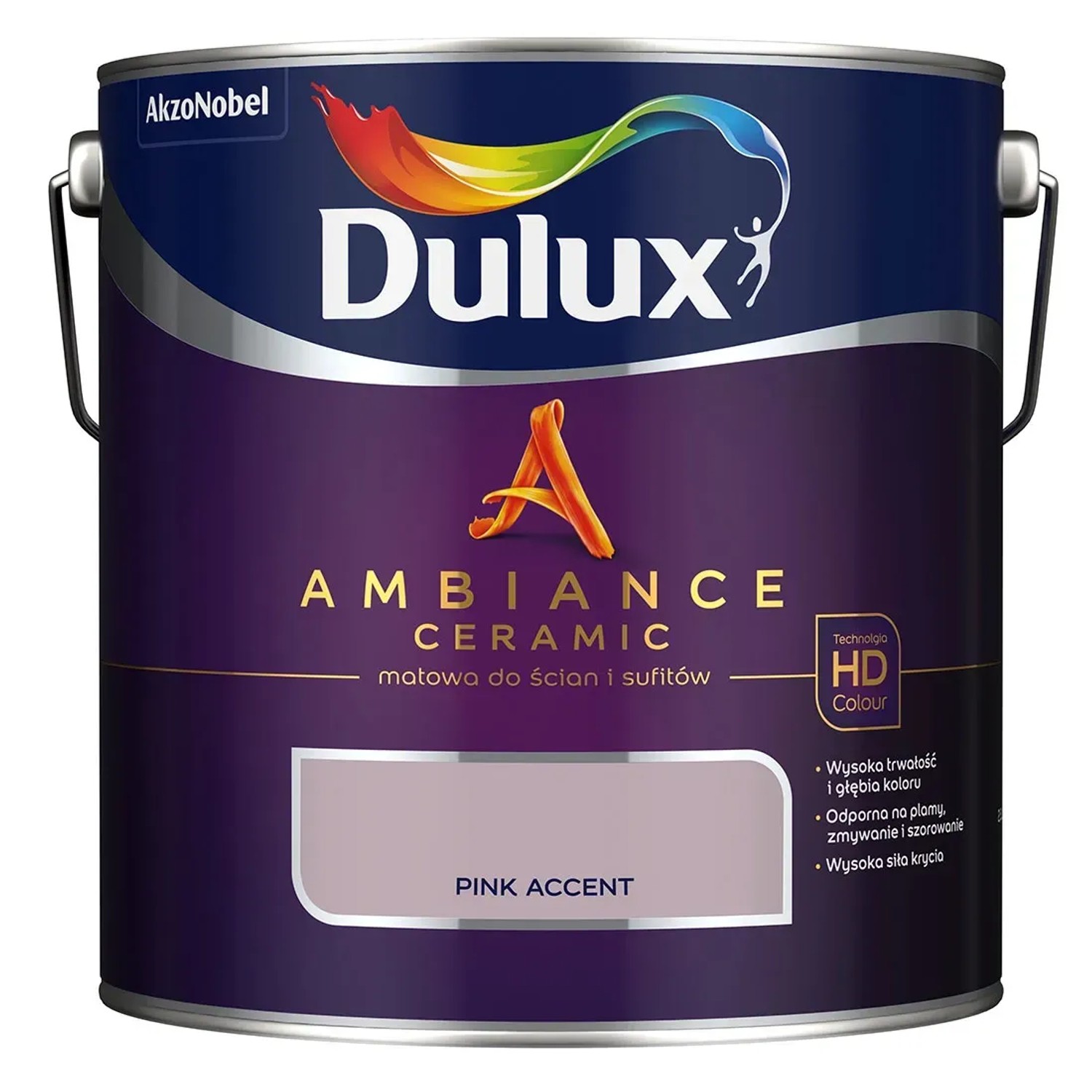 Farba Dulux Ambiance Ceramic pink accent 2,5 L