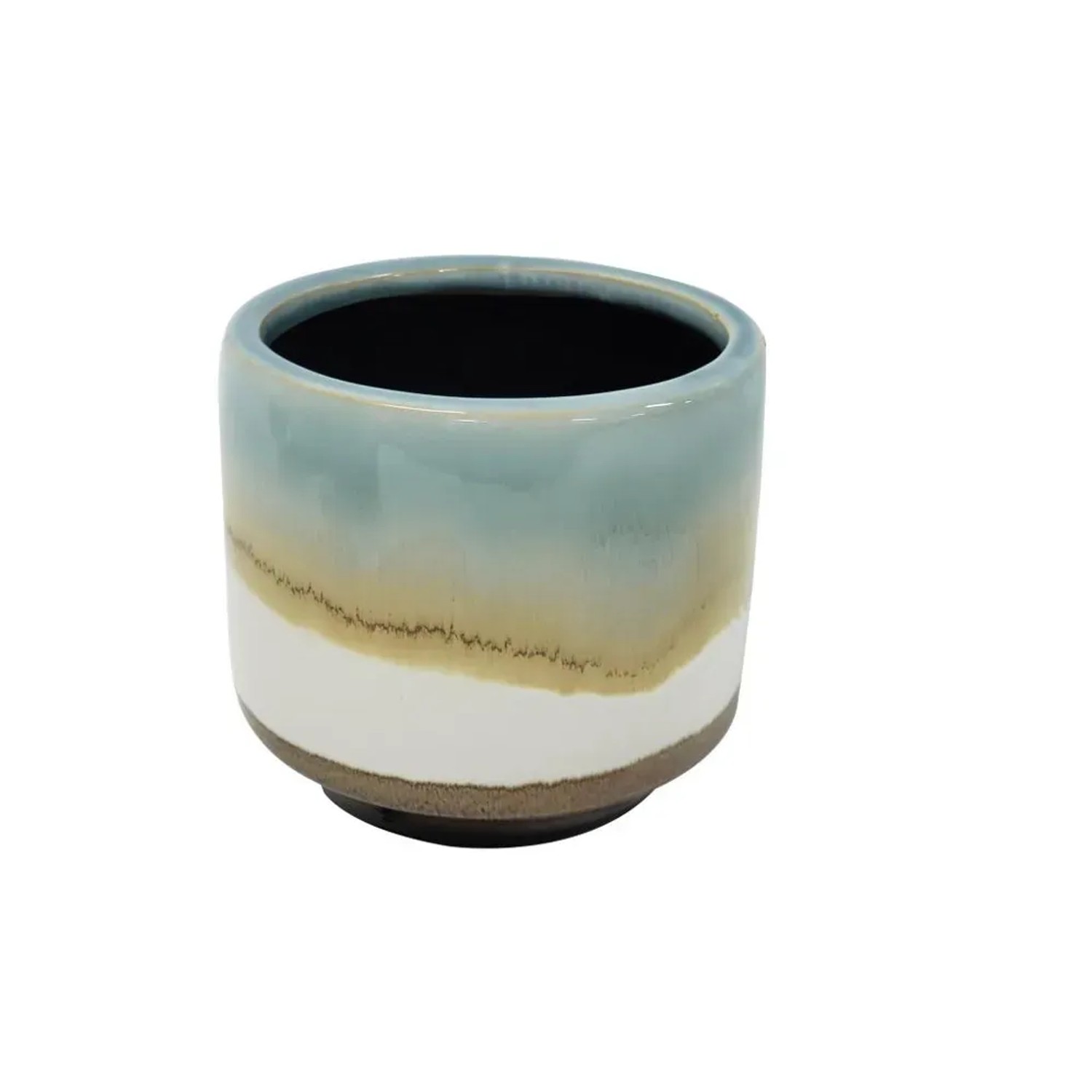 Osłonka Shila ceramiczna niebieska - śr. 13,5 cm