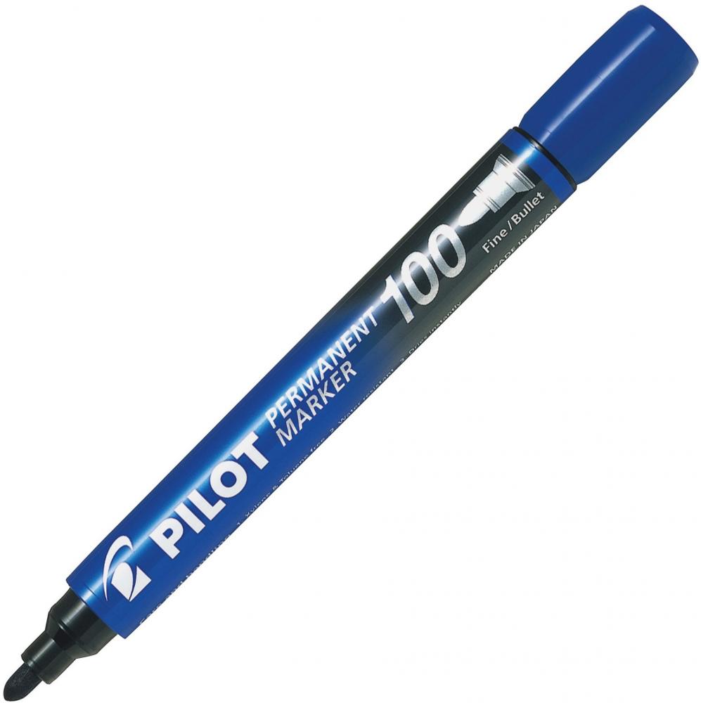 Marker permanentny Pilot, SCA 100, okrągła, 4.5mm, niebieski